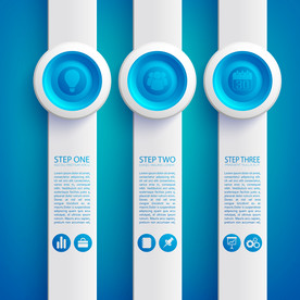 信息图模板 流程