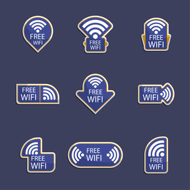 wifi图标 信号标志