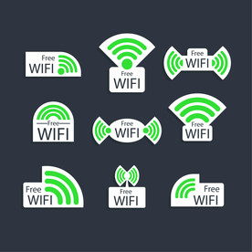 wifi图标 信号标志