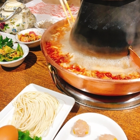 涮火锅新鲜羊肉