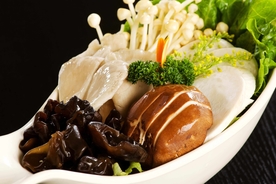 涮火锅新鲜蔬菜