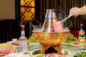 涮羊肉火锅