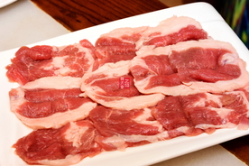 涮火锅新鲜羊肉