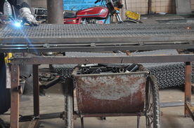 电焊车间加工工艺现场