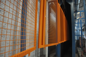 工厂铁栏自动烤漆生产线