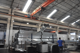 钢铁自动烤漆生产线