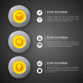 信息图模板 流程