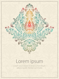 花纹图案 无缝印花