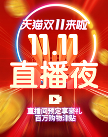 双十一海报