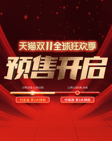 双十一活动大促优惠淘宝天猫海
