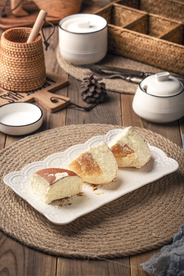 蛋糕甜品美食背景海报素材