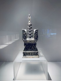 铜阿育王塔六柜拍摄