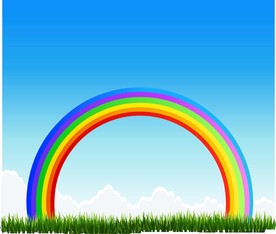 彩虹 矢量
