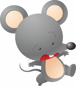 小老鼠 矢量