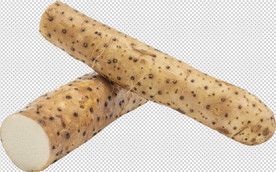 山药 透明底蔬菜