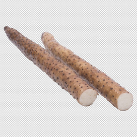 山药 透明底蔬菜