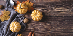 南瓜美食食材背景海报素材