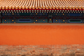 中式复古建筑背景海报素材