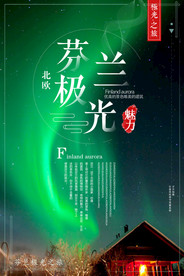 芬兰极光图片