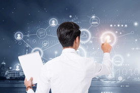 高清科技感智能手势图图片