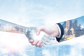 高清科技感智能手势图图片