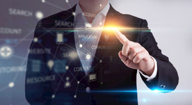 高清科技感智能手势图图片