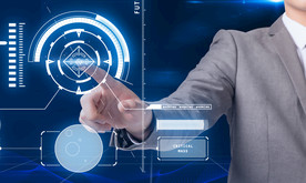 高清科技感智能手势图图片