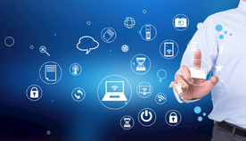 高清科技感智能手势图图片