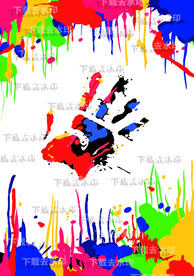 漆点 彩色墨点 男装 大牌