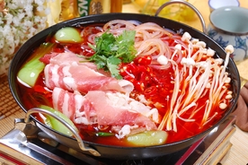 涮羊肉火锅