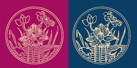 圆形底纹 中国风 矢量纹饰