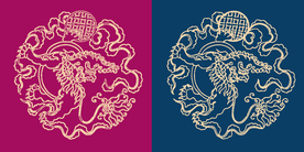 圆形底纹 中国风 矢量纹饰