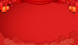 红色喜庆背景