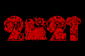 新年传统标志标识背景海报素材