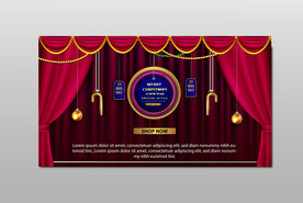 背景模板 展板背景