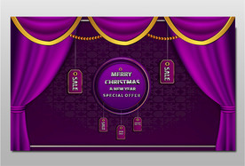 背景模板 展板背景