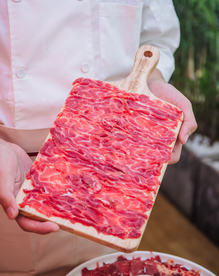 火锅鲜涮牛肉拼盘