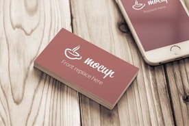 名片样机 卡片效果图 名片贴图