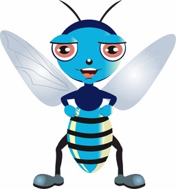 卡通蜜蜂