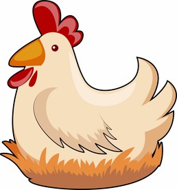 卡通母鸡