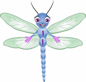 卡通蜻蜓