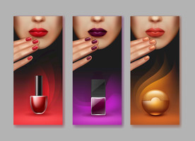 化妆品 护肤品 香水 美容广告