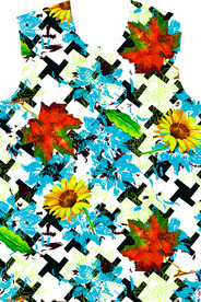 男装 大牌 花 印花