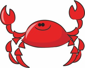 螃蟹 卡通