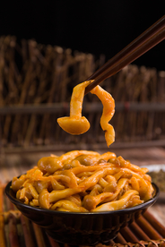 香菇美食食材背景海报素材