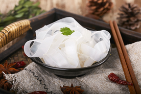 凉皮美食食材背景海报素材