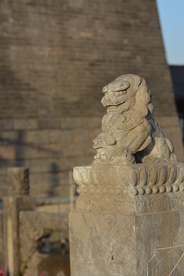 石狮子桥墩摄影