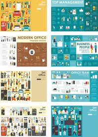 办公室人物及设备