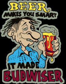 啤酒  男人  T恤 衬衫