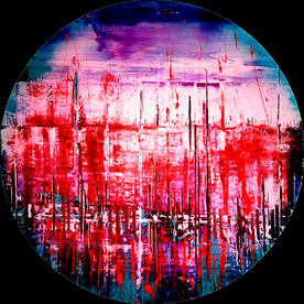 太阳 月亮 迷幻 设计 创意